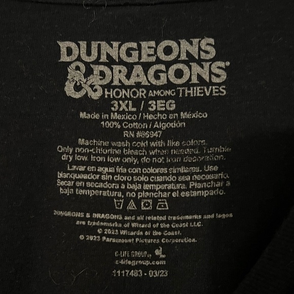 DUNGEONS & DRAGONS Honor Among Thieves Graphic Tshirt - Picture 4 of 5